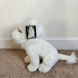 Siegfried and Roy White Lion Plush The Mirage Las Vegas 13” Tall